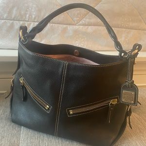 Dooney & Bourke dark brown hobo handbag